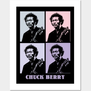 Chuck Berry 1977s Pop Art Posters and Art